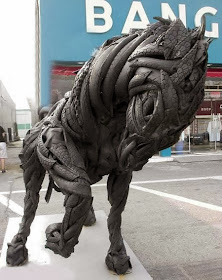 Tire Sculptures 1