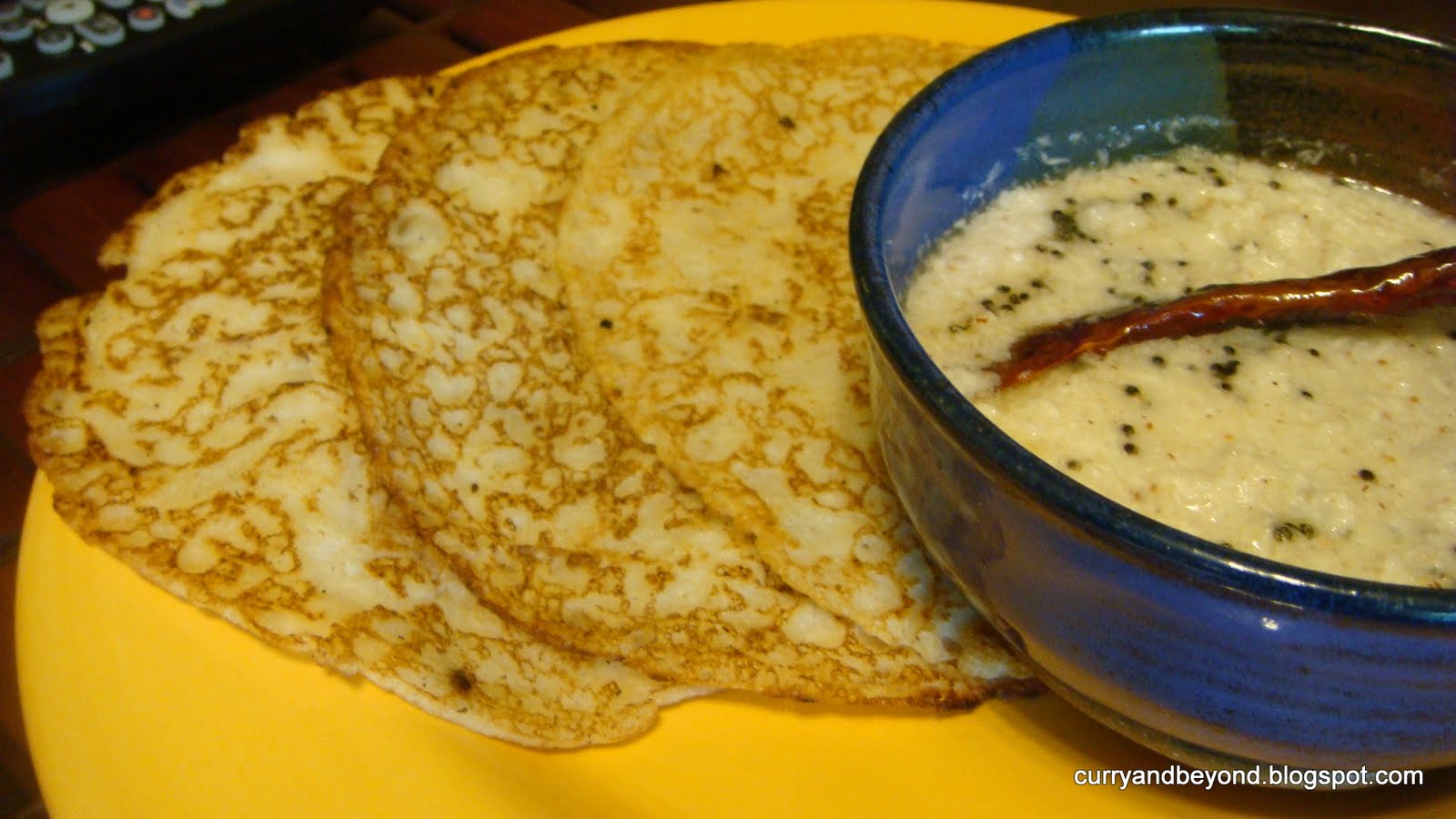 Curry And Beyond How to use leftover Rice Instant Dosa/Rice pancake