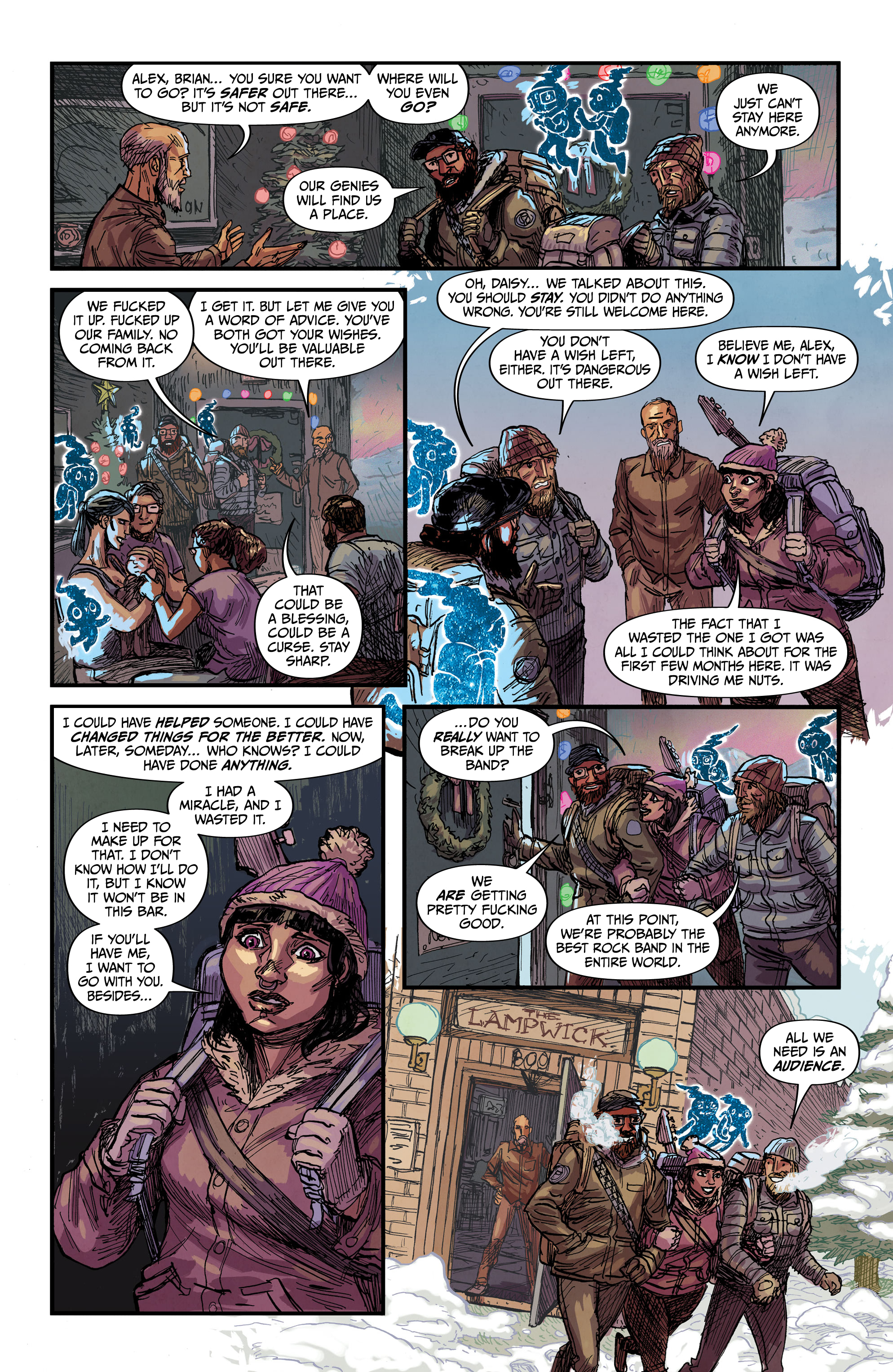 Read online Eight Billion Genies comic -  Issue #5 - 24