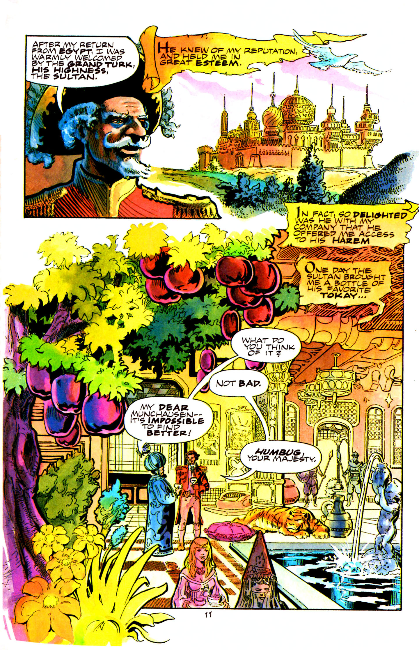 Read online The Adventures of Baron Munchausen comic -  Issue #1 - 12