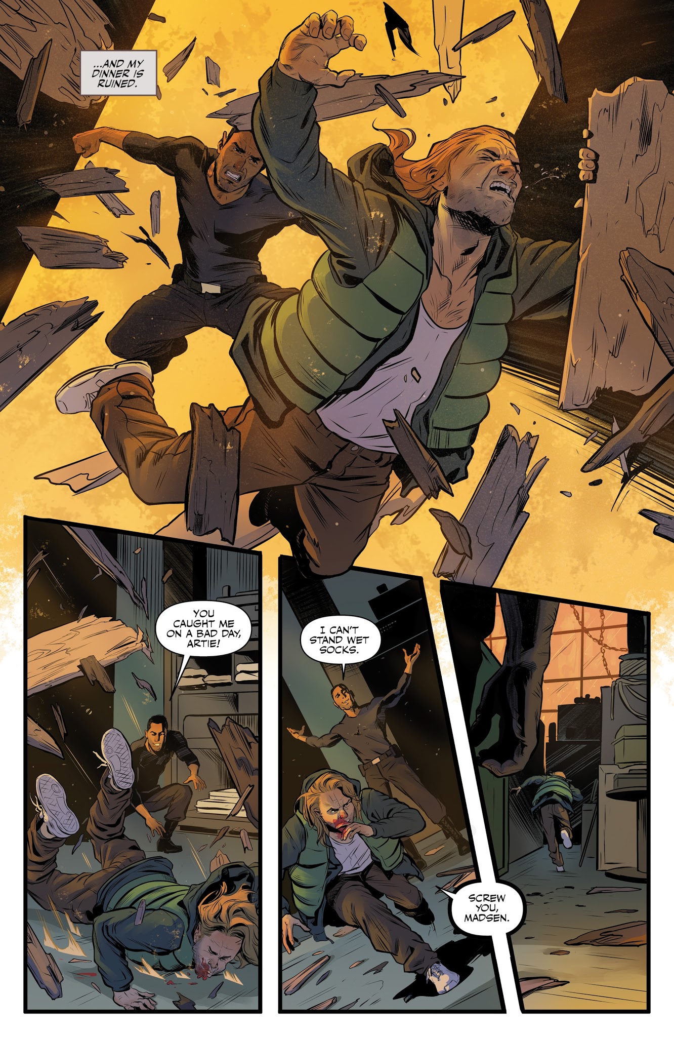 Read online Alien Bounty Hunter comic -  Issue #1 - 5