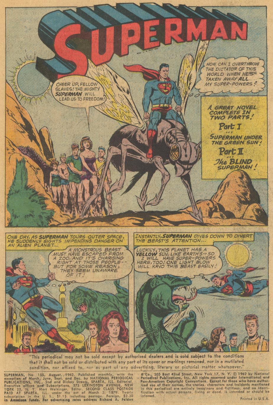 Read online Superman (1939) comic -  Issue #155 - 3