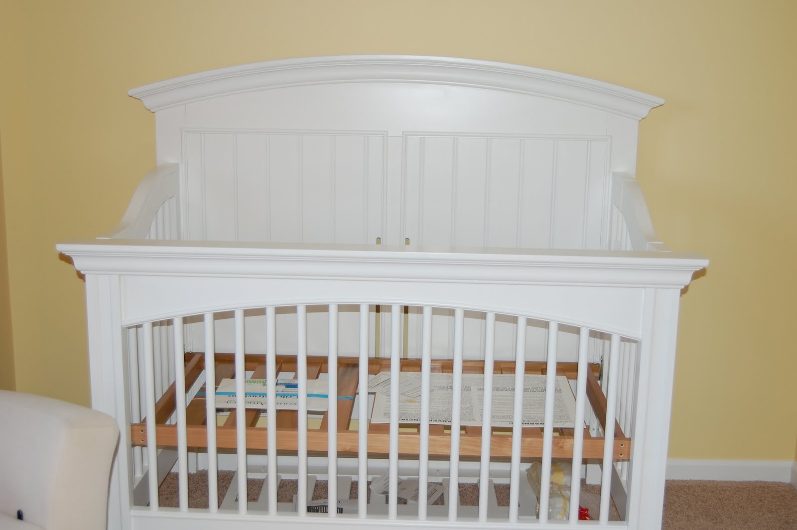 Kicking it in the Suburbs Nursery Update The Crib