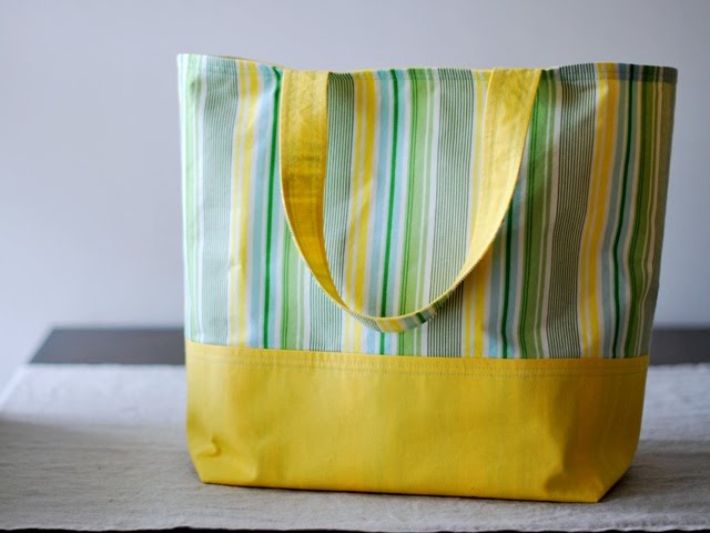 Sew a bag with the free bag pattern | Sew Easy