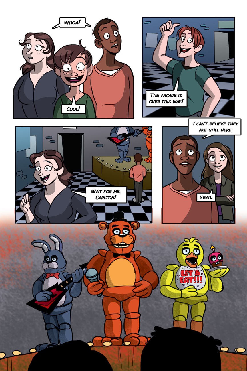 Read online Five Nights At Freddy's comic -  Issue # The Silver Eyes (Part 1) - 55