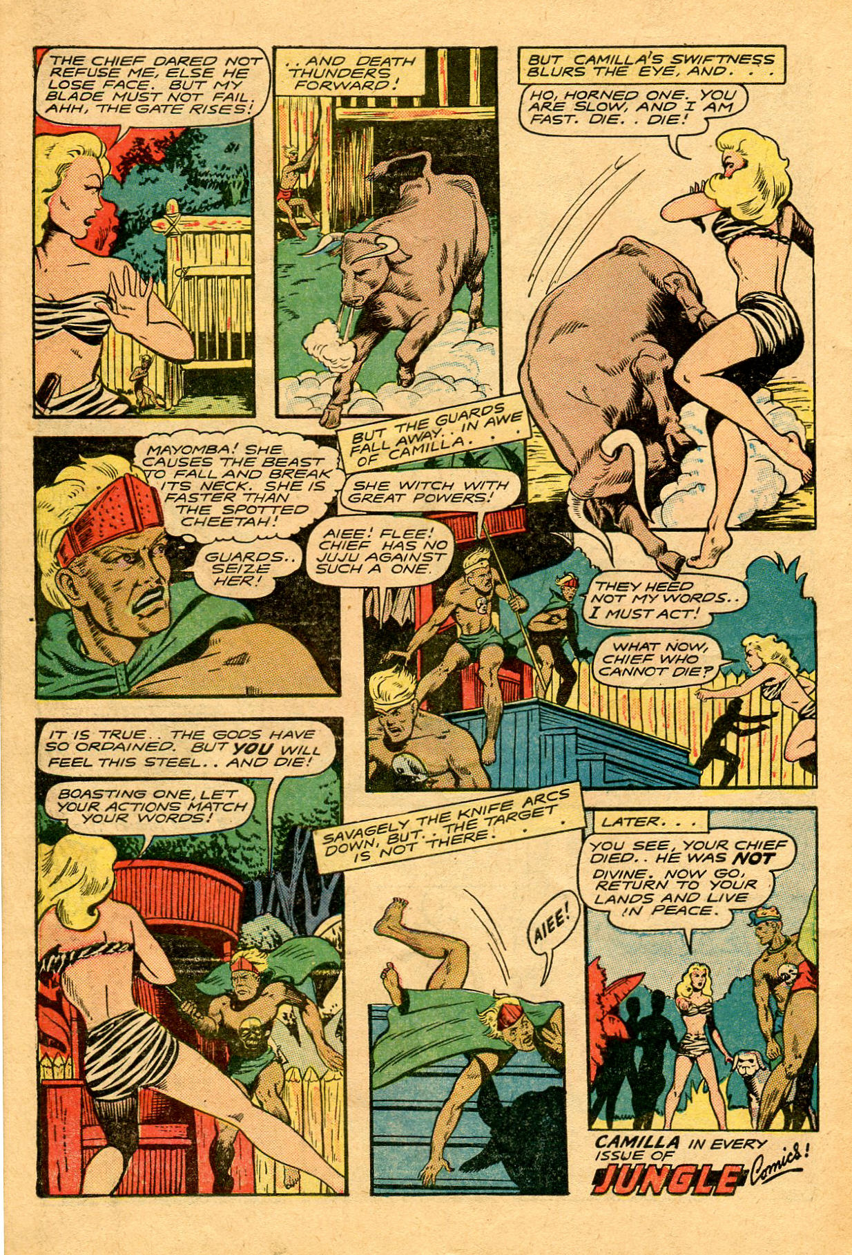 Read online Jungle Comics comic -  Issue #69 - 34