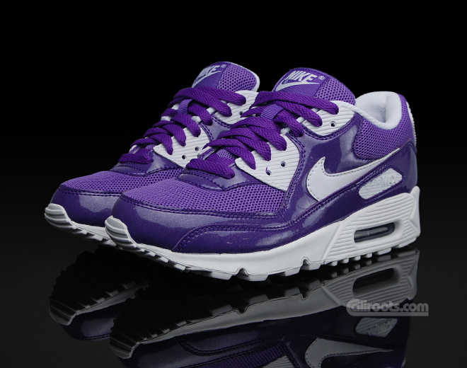 SneakerWayofLife: Nike Air Max 90 Purple Mesh & Glittery Patent