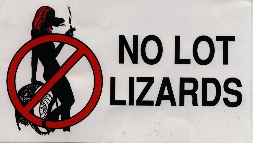 Tribble & Mancenido: No Lot Lizards