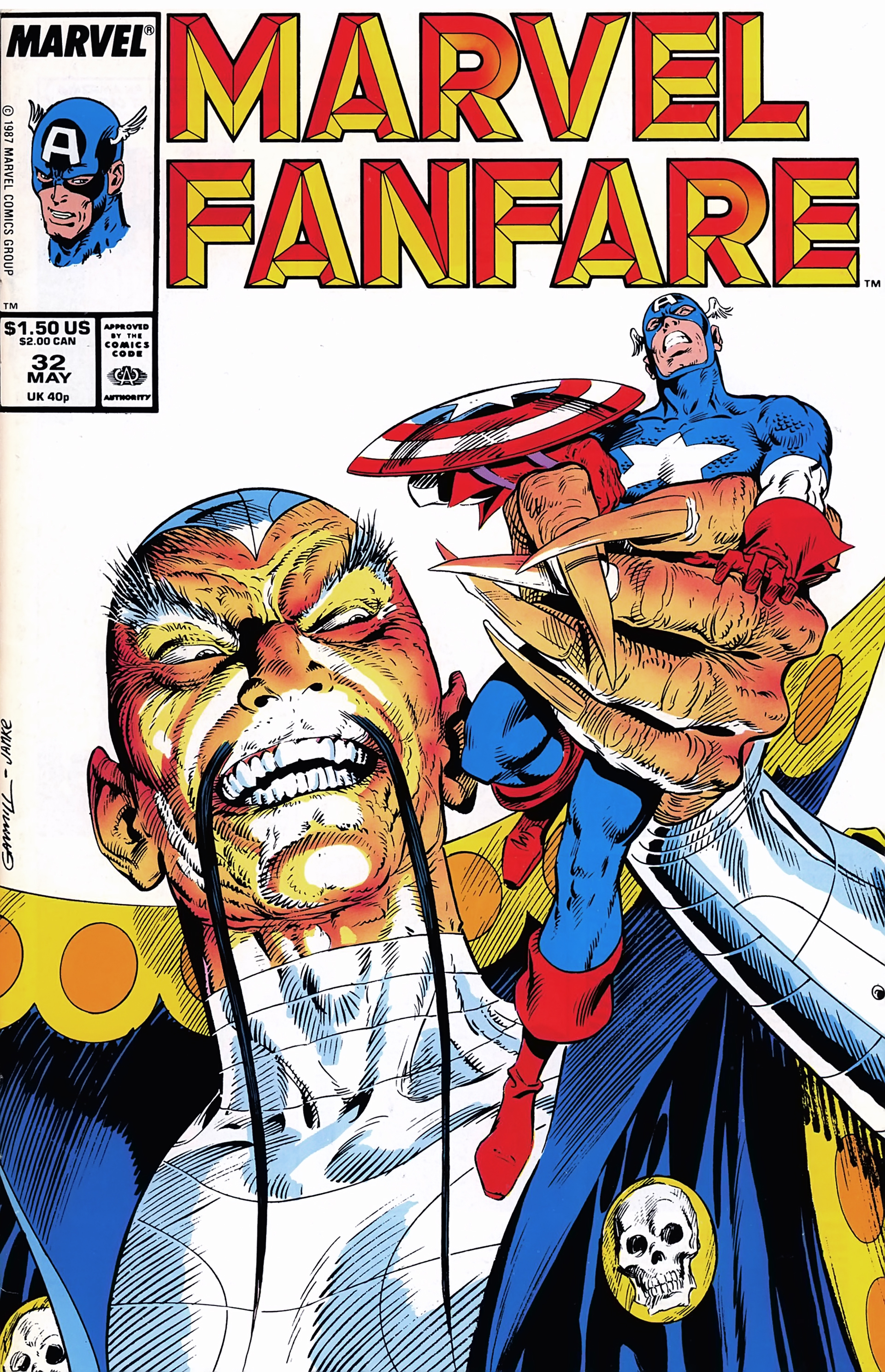 Read online Marvel Fanfare (1982) comic -  Issue #32 - 1