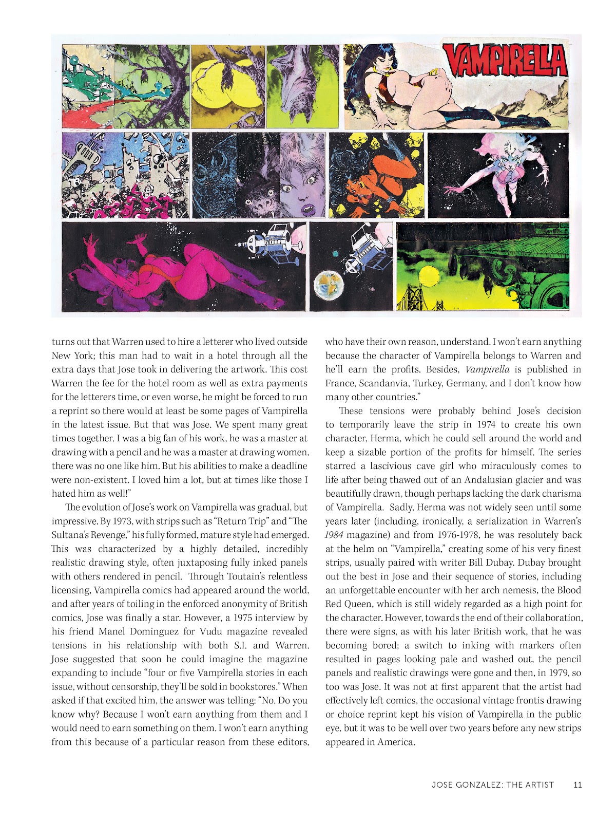 Read online The Art of Jose Gonzalez comic -  Issue # TPB (Part 1) - 12