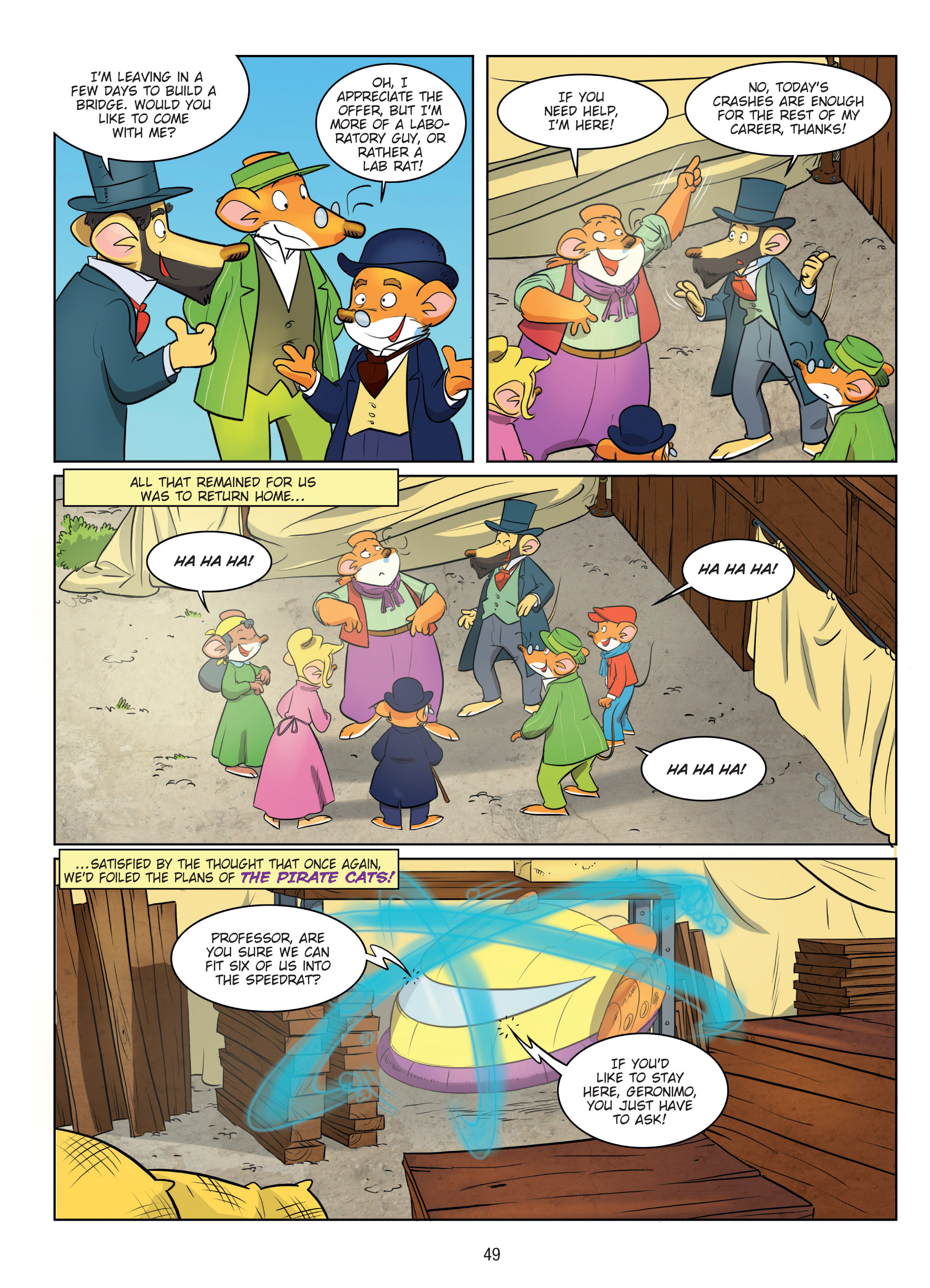 Read online Geronimo Stilton comic -  Issue # TPB 11 - 49