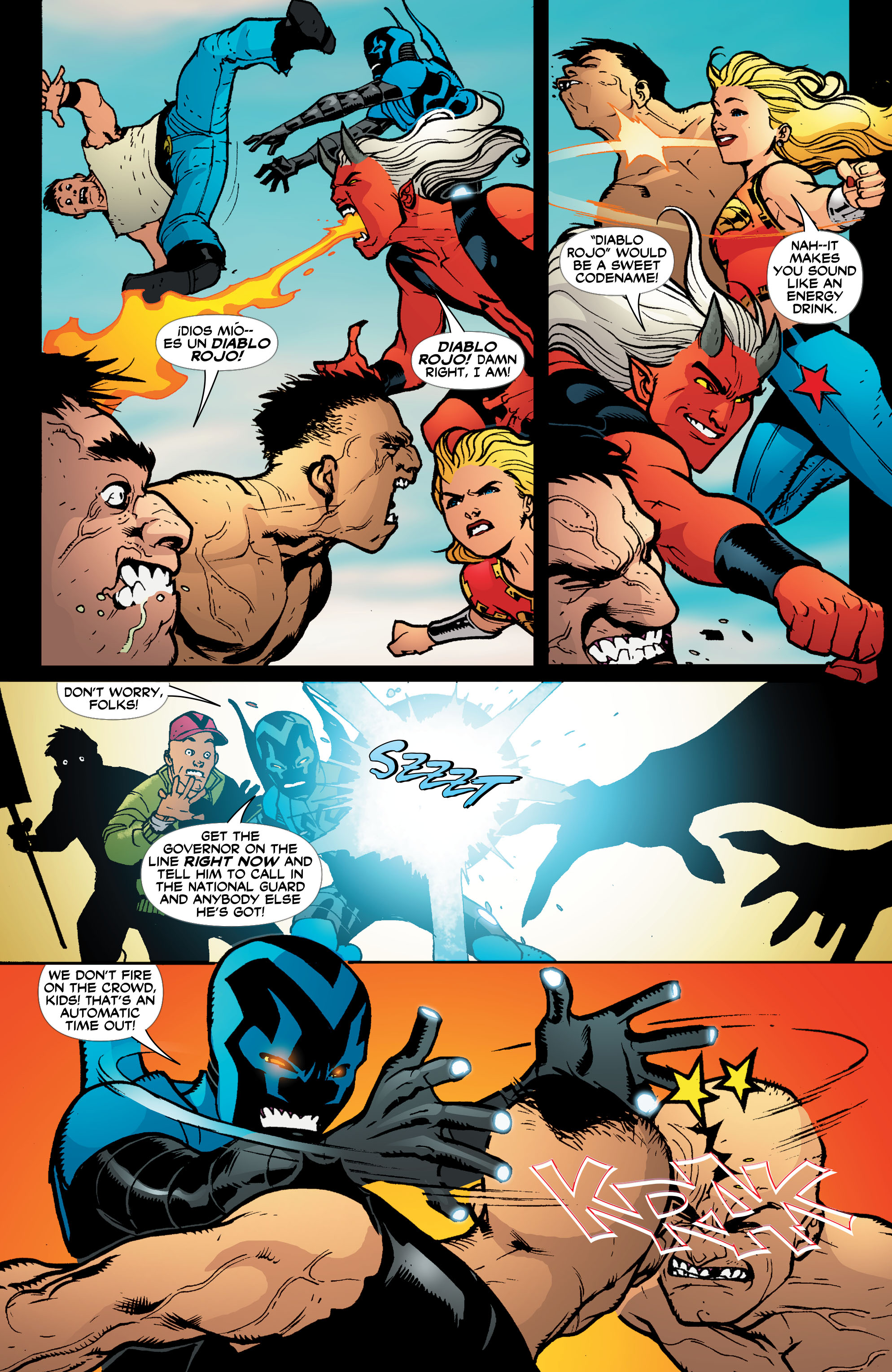 Read online Blue Beetle (2006) comic -  Issue #33 - 13