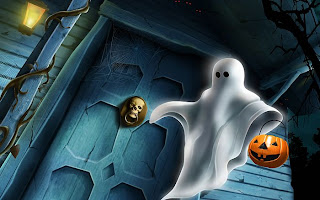 Happy Halloween Ghost Wallpaper