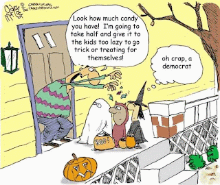 Halloween Cartoon Joke Wallpaper