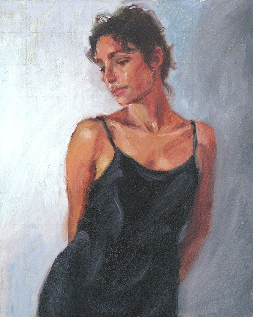 Melissa's Studio Inspiration! Paintings from Photos of Models