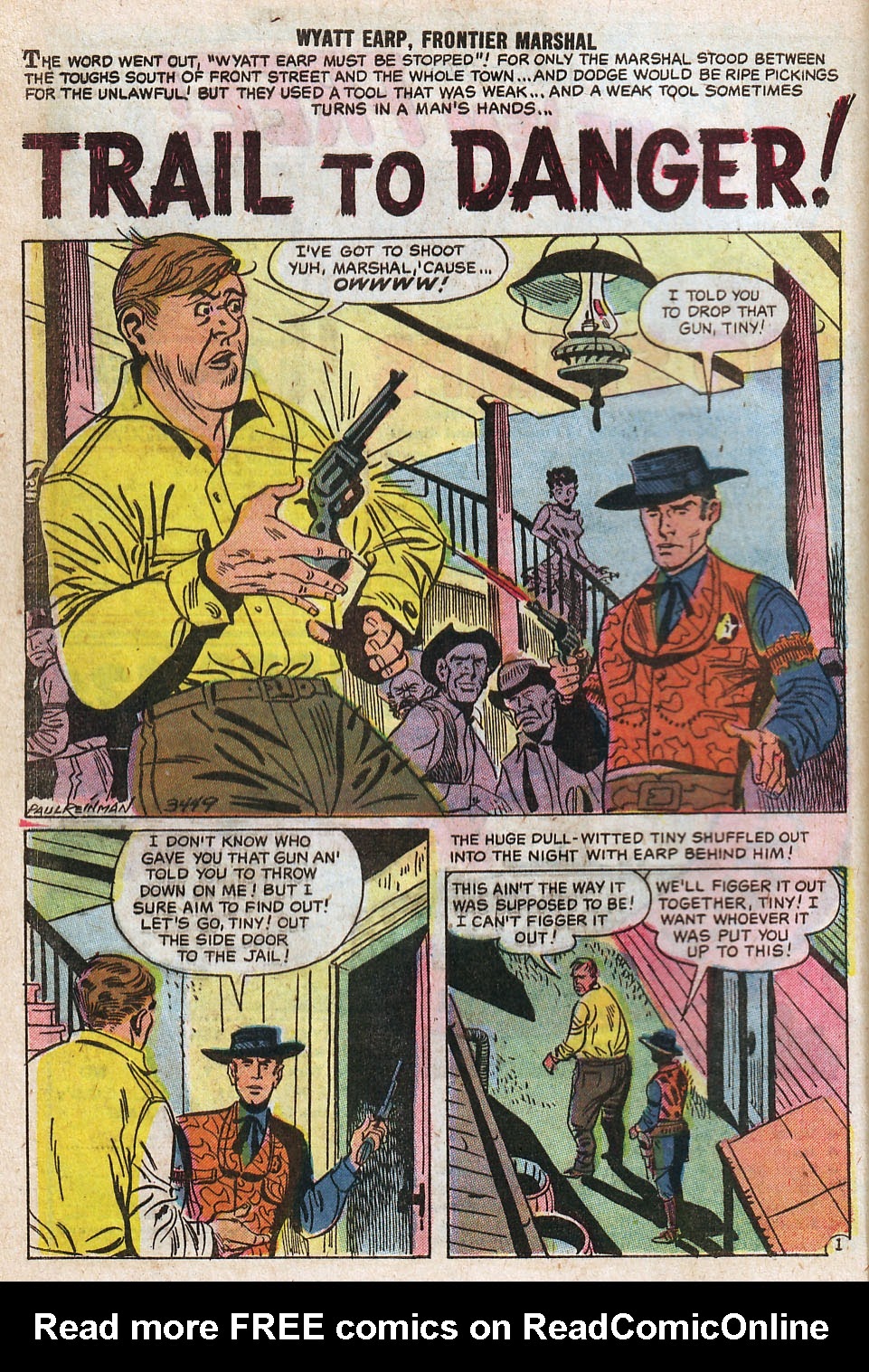 Read online Wyatt Earp Frontier Marshal comic -  Issue #21 - 61