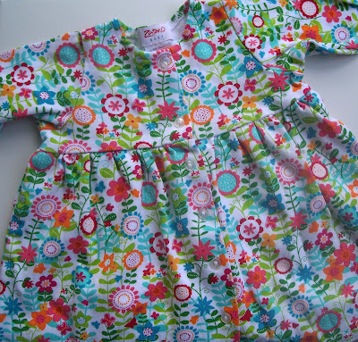 Newborn dress turned toddler apron (refashioning tutorial)