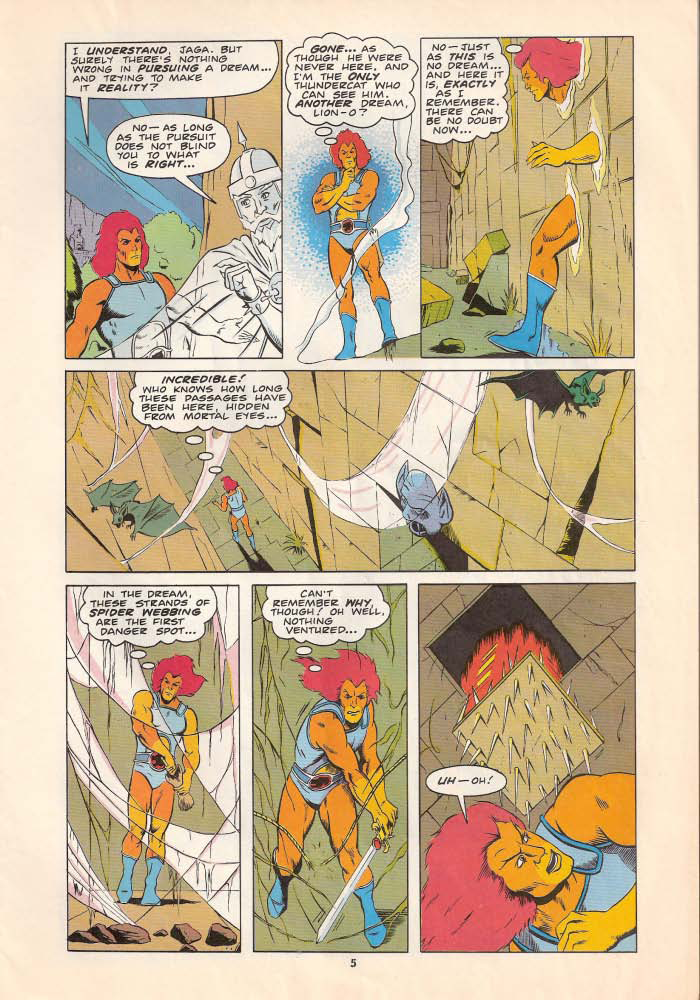Read online ThunderCats (1987) comic -  Issue #29 - 5