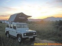 Want to rent our Defender with roofshelter?