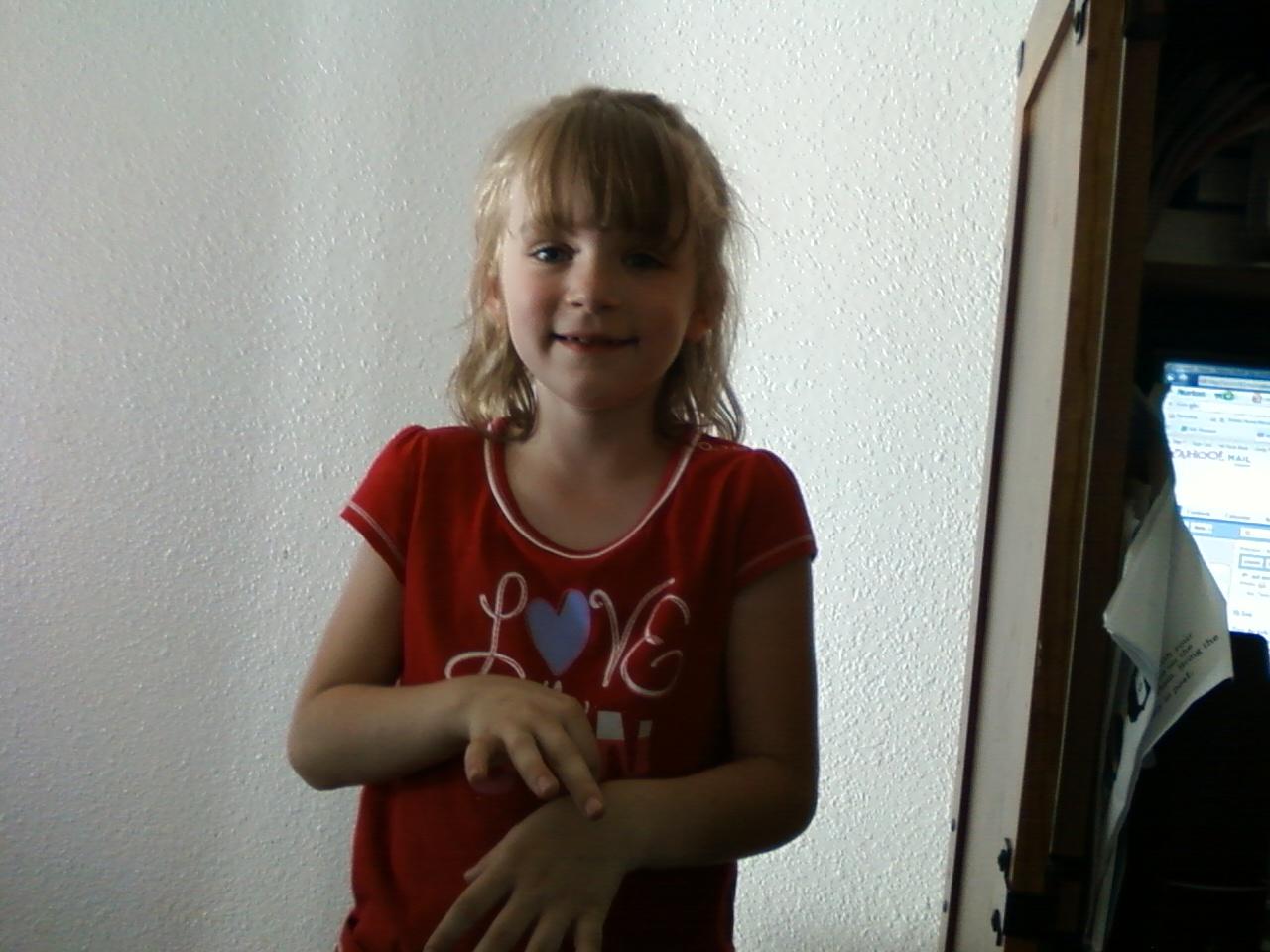 Renee's ASL word of the day...Watermelon