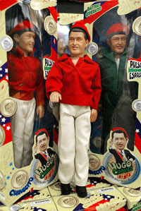 El muñeco de Chávez, todo un regalo para estas navidades