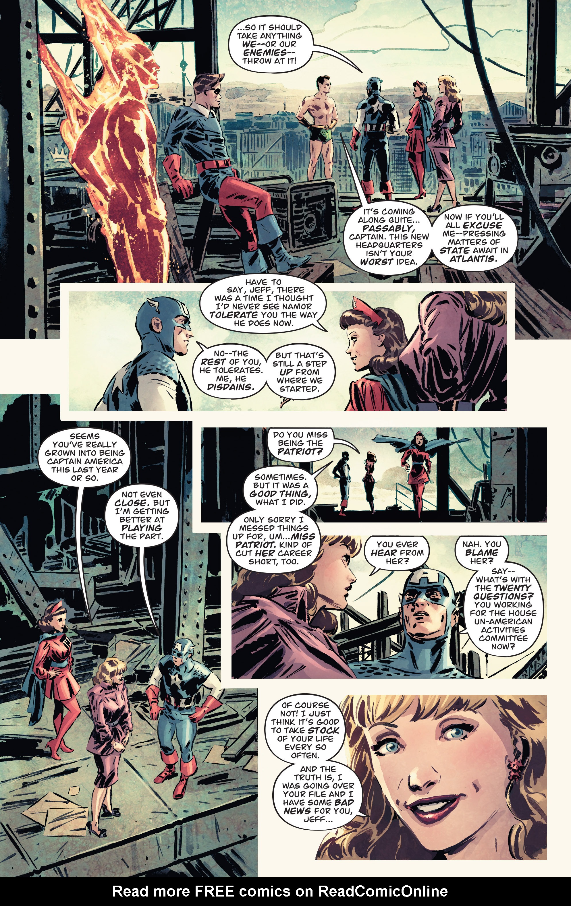 Read online Captain America: Patriot comic -  Issue # TPB - 47
