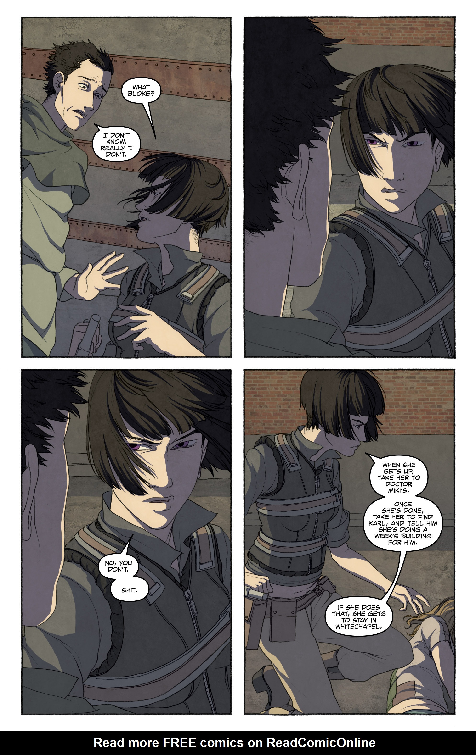 Read online FreakAngels comic -  Issue #3 - 105