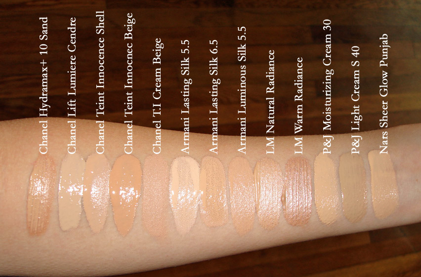 Foundation Swatches Armani Cushion Foundation Review Giorgio