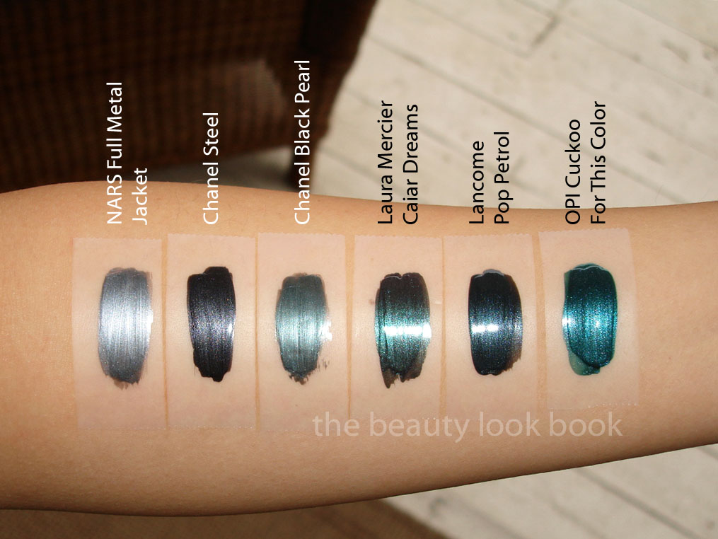 M∙A∙C Nail Transformations Nail Lacquer in Pink Pearl & Green Pearl:  Review and Swatches