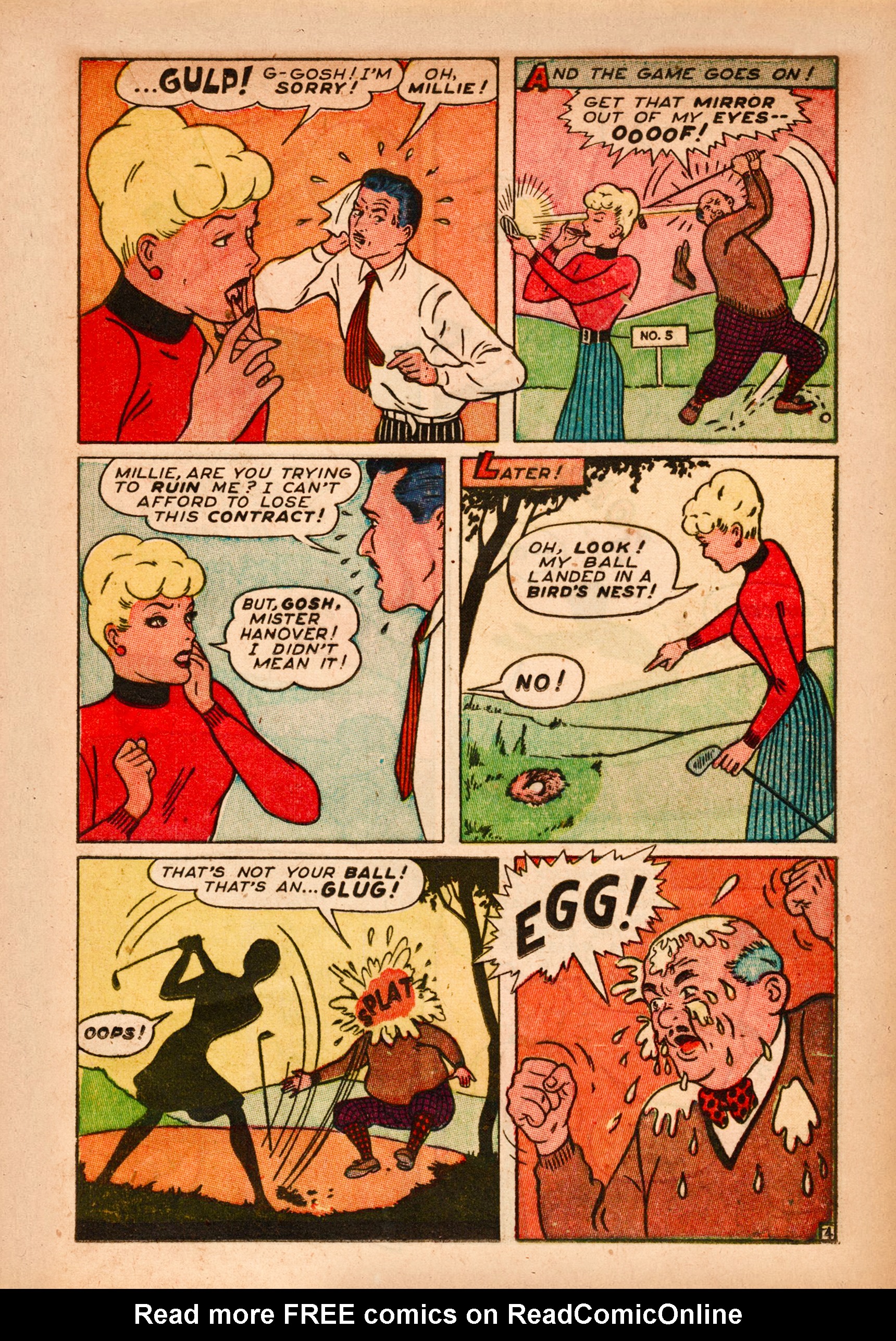 Read online Millie the Model comic -  Issue #4 - 23