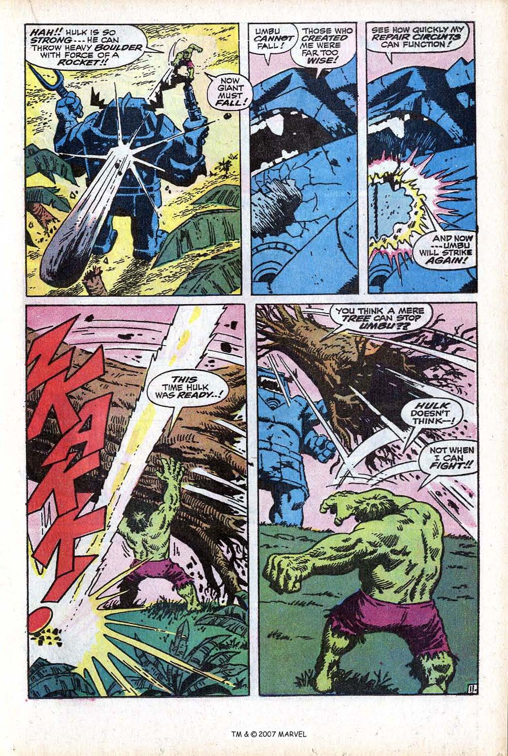 Read online The Incredible Hulk (1968) comic -  Issue #110 - 17