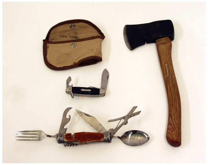 Kevin Cyr Wanted Buck knives, camping knives, and hatchets