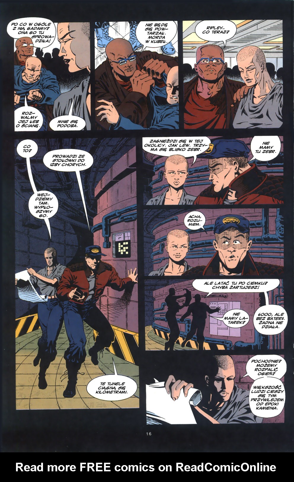Read online Alien 3 comic -  Issue #2 - 15