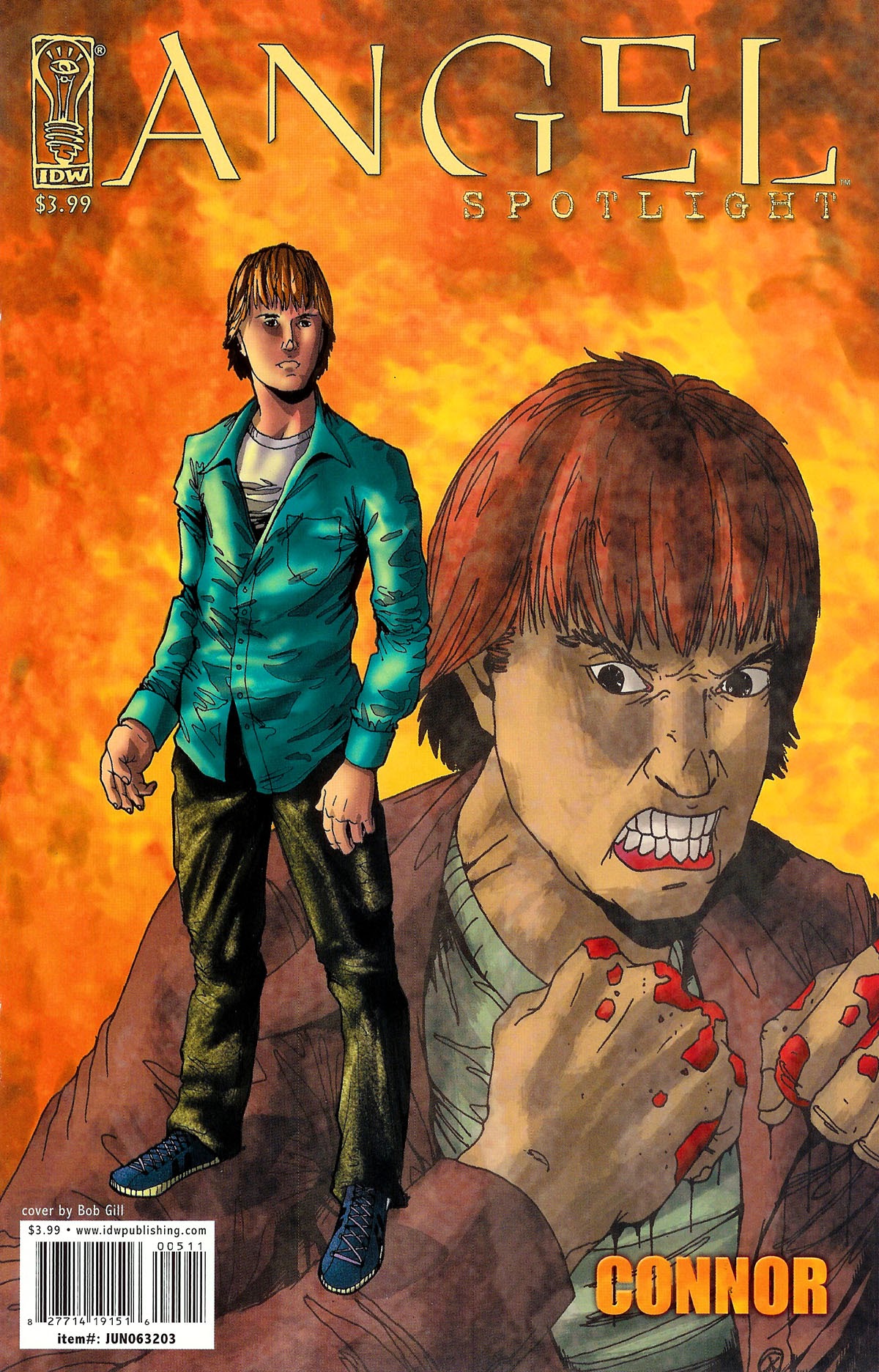 Read online Angel Spotlight comic -  Issue #5 - 1