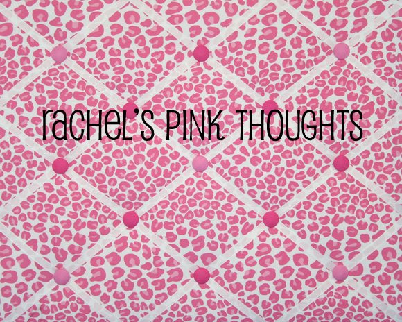 Rachel's pink thoughts