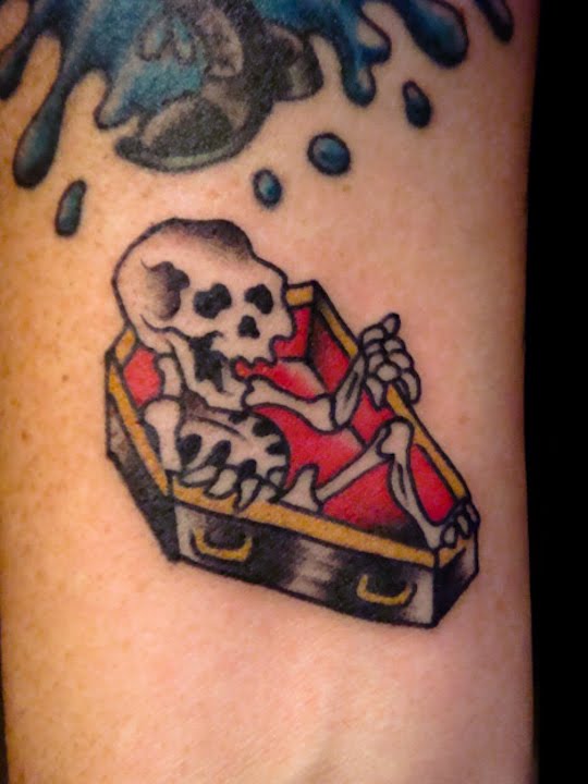 Coffin Tattoo Fresh Tattoo Ideas