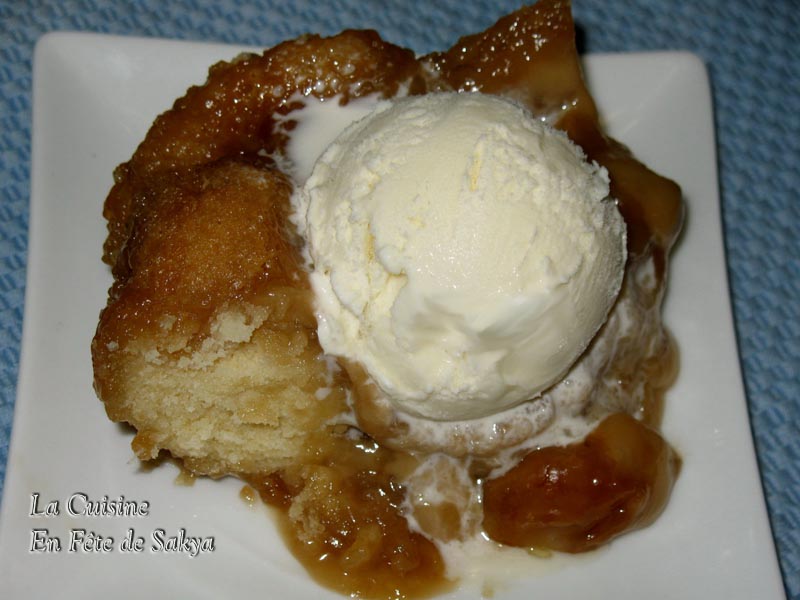 La cuisine en fête de Sakya Pouding Chômeur de Caroline Dumas ( Le
