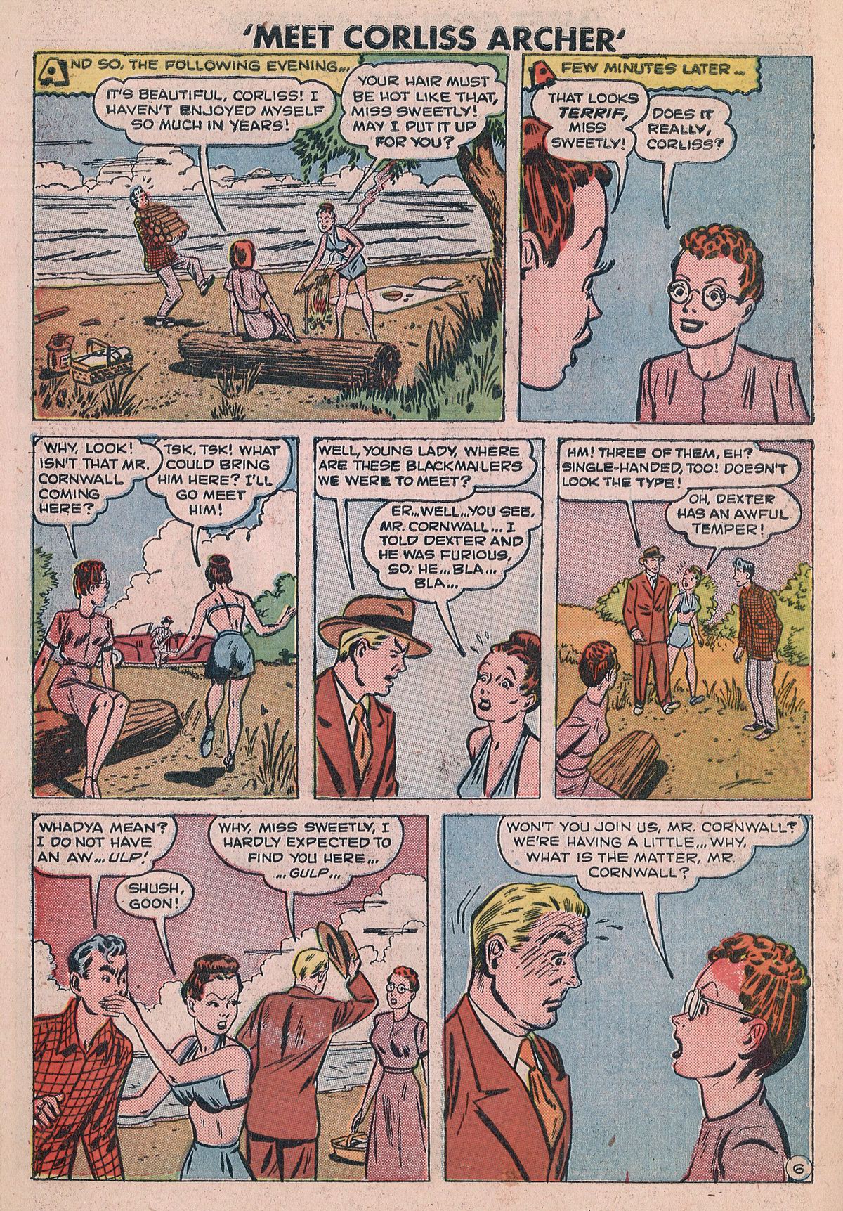 Read online Meet Corliss Archer comic -  Issue #3 - 26