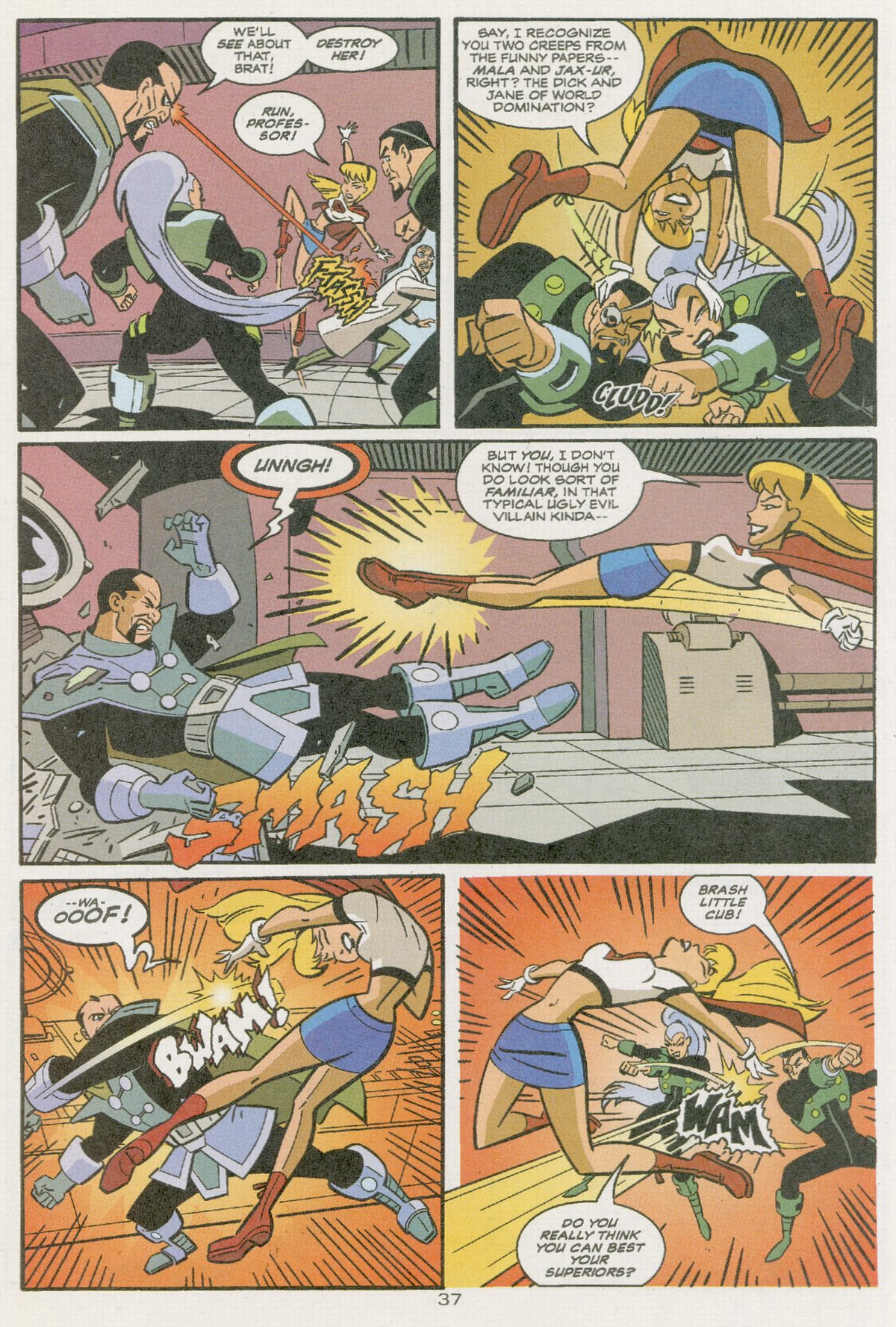 Read online Superman Adventures comic -  Issue #21 - 38
