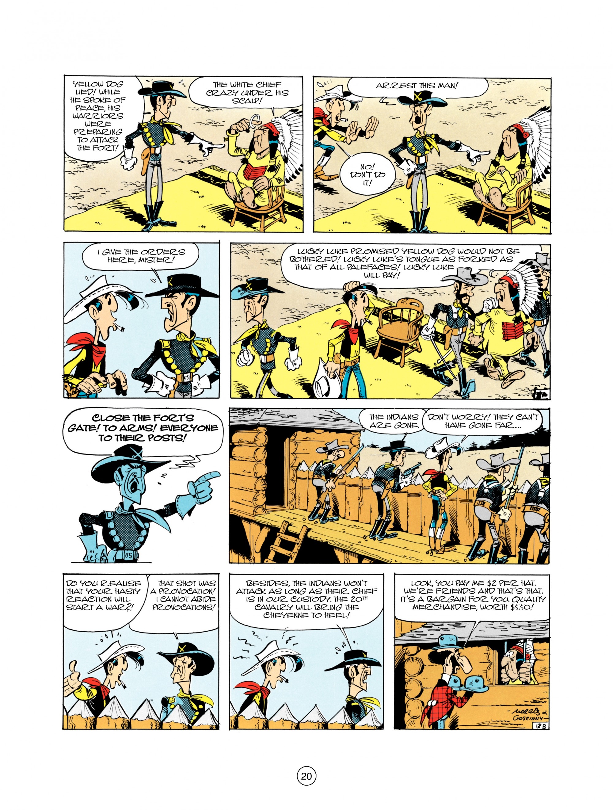 Read online A Lucky Luke Adventure comic -  Issue #21 - 20