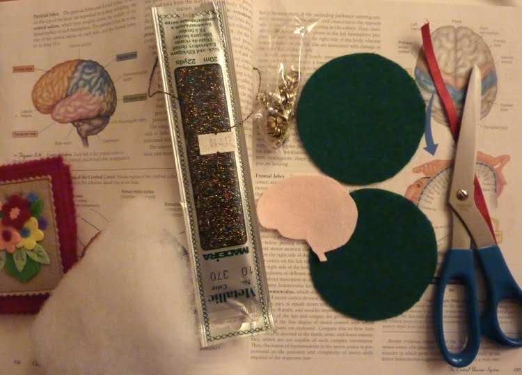 Trekky gets Crafty! Christmas Tree Brain Decoration!!!