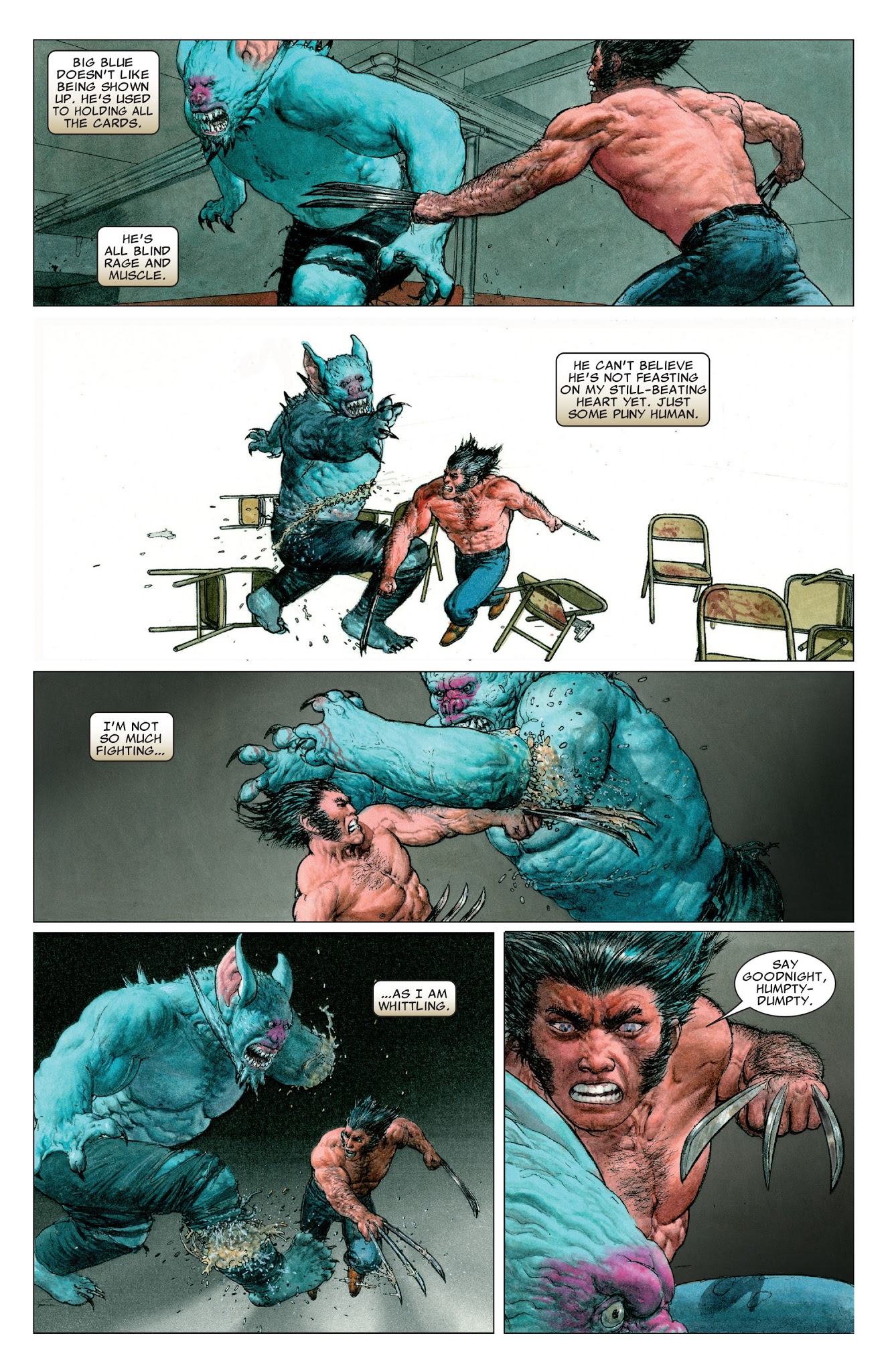 Read online Wolverine: Flies to a Spider comic -  Issue # TPB - 123