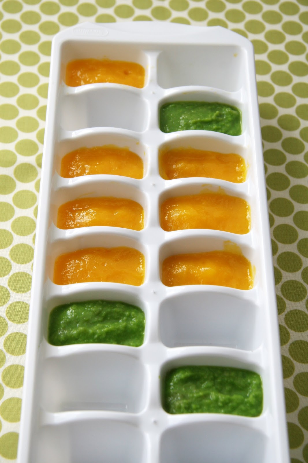 Please Don't freezing homemade baby food