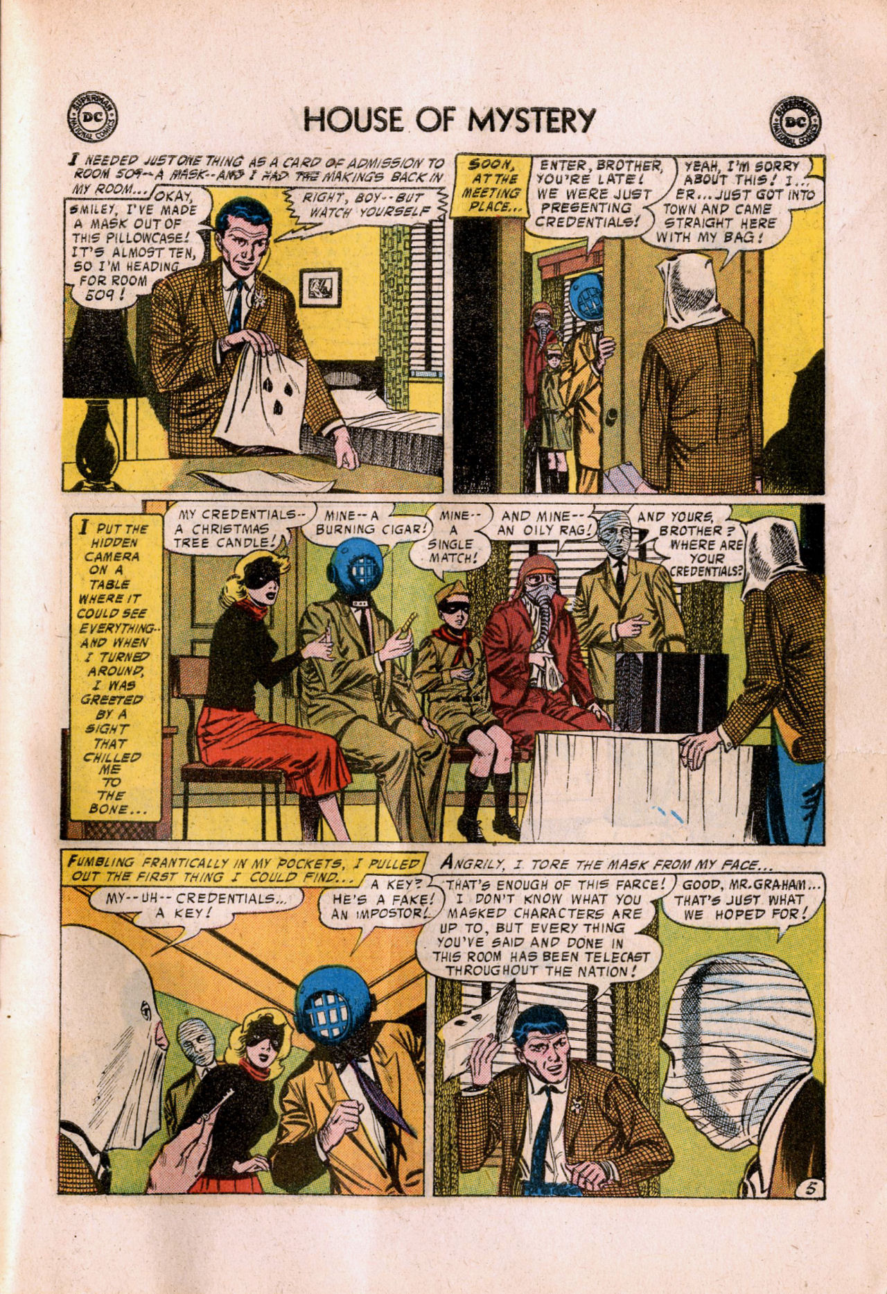 Read online House of Mystery (1951) comic -  Issue #54 - 31