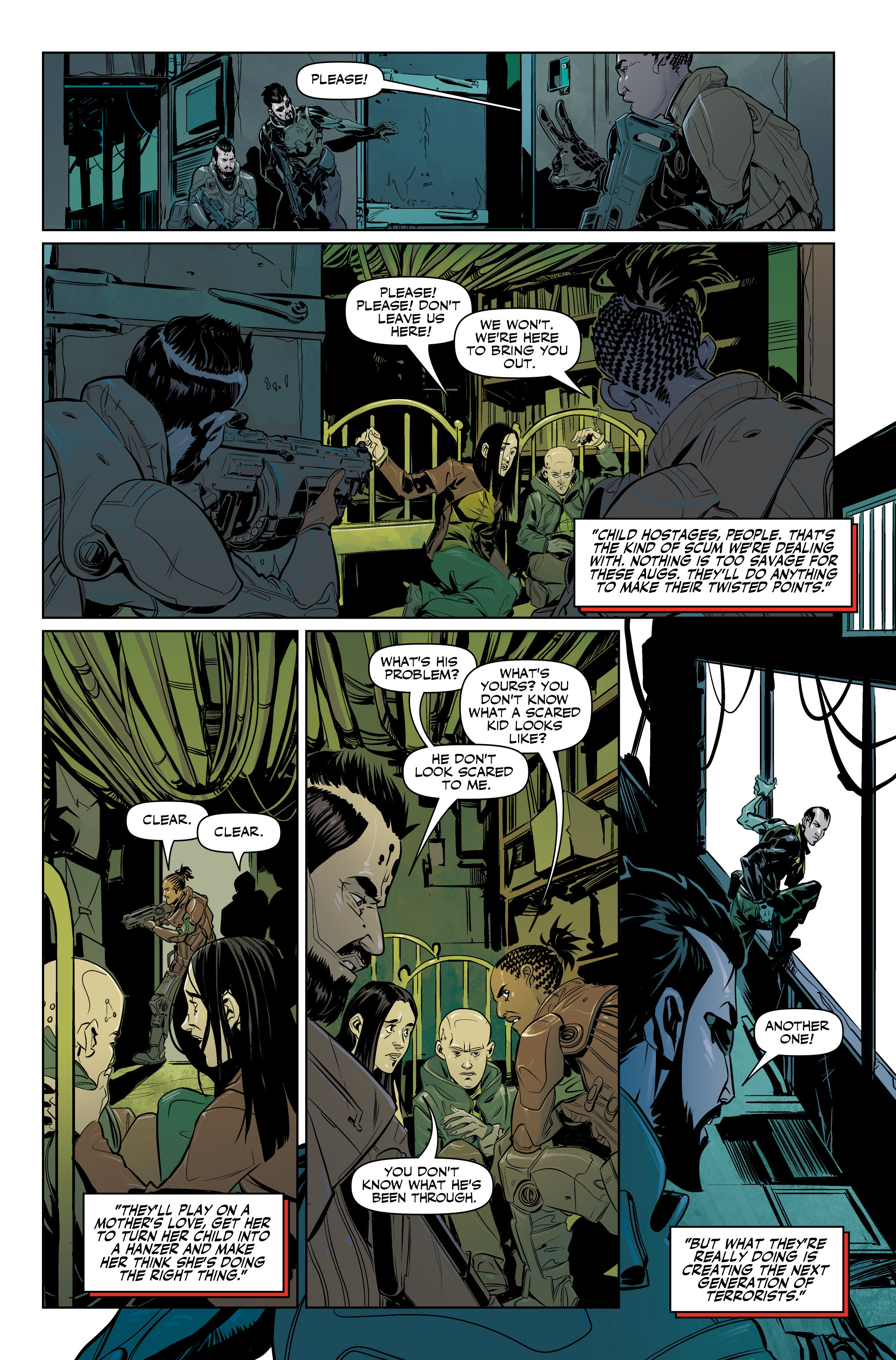 Read online Deus Ex: Children's Crusade comic -  Issue #1 - 18