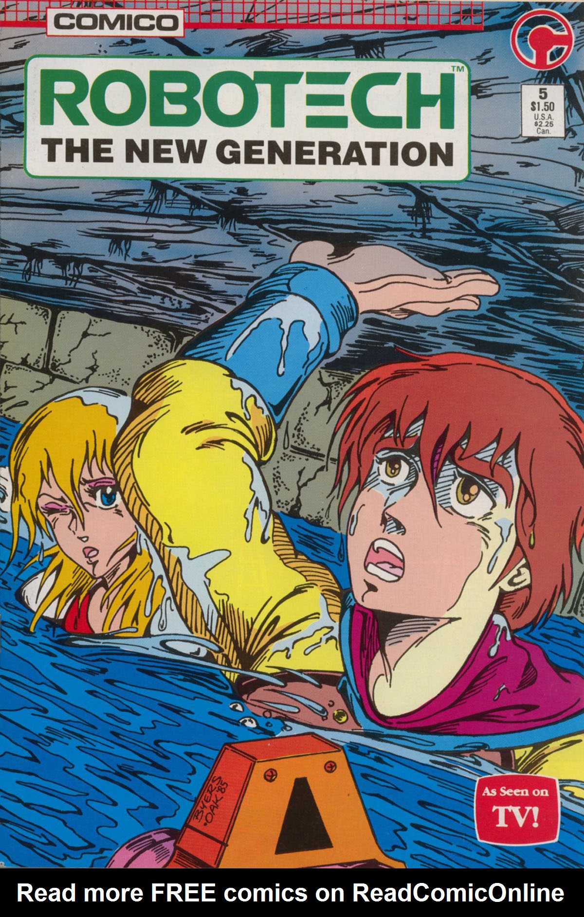 Read online Robotech The New Generation comic -  Issue #5 - 2