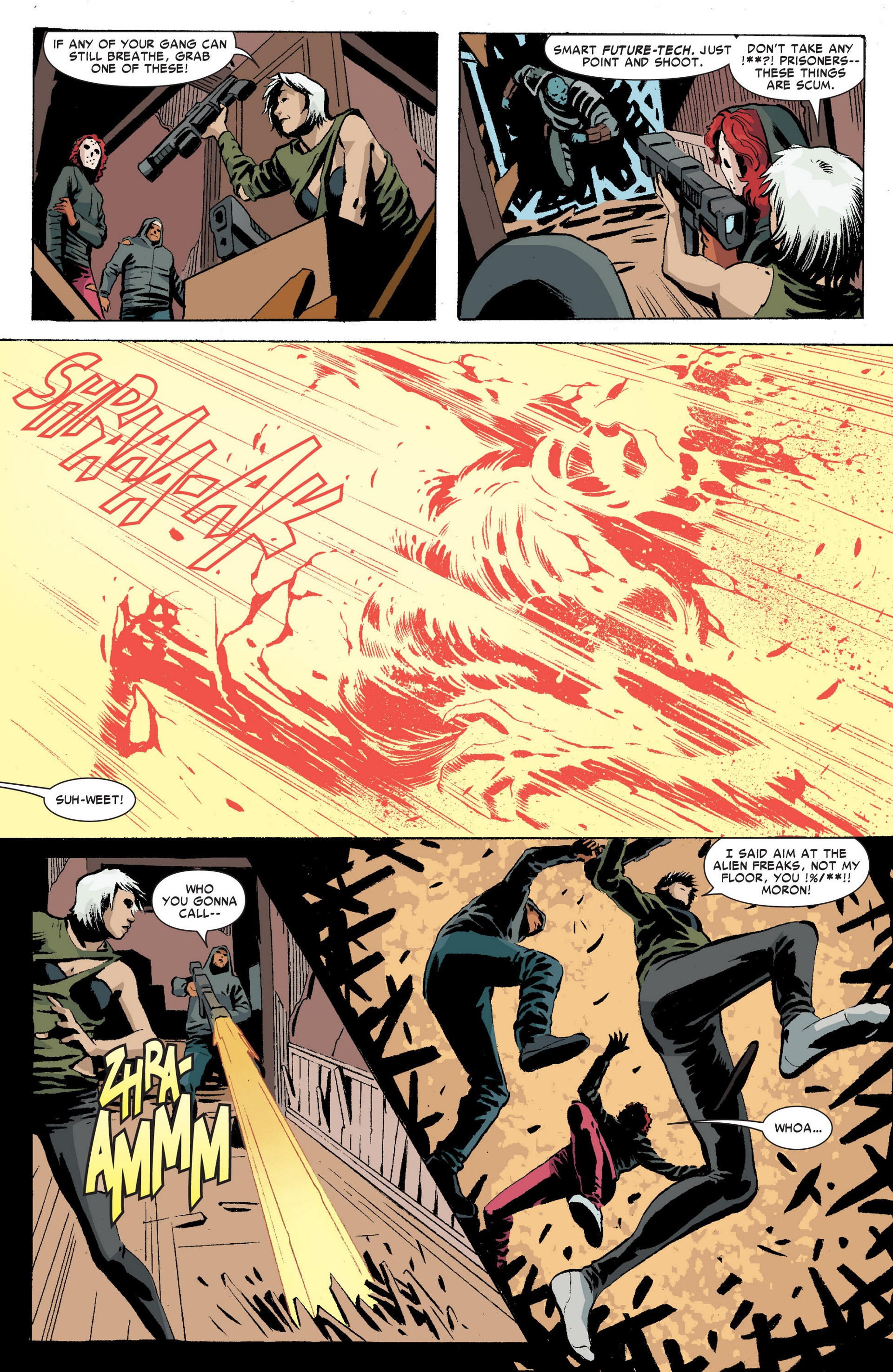 Read online Revolutionary War: Motormouth comic -  Issue # Full - 17