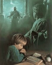 Behind our praying