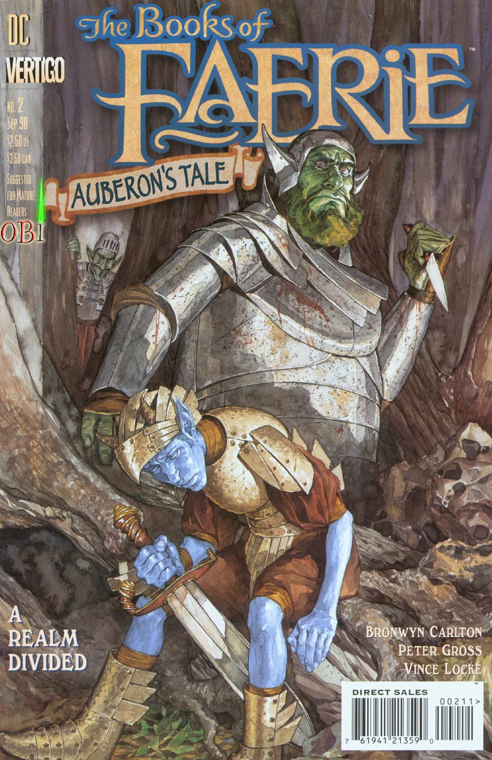 Read online The Books of Faerie: Auberon's Tale comic -  Issue #2 - 1