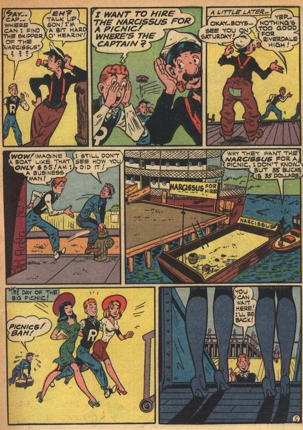 Read online Pep Comics comic -  Issue #49 - 8